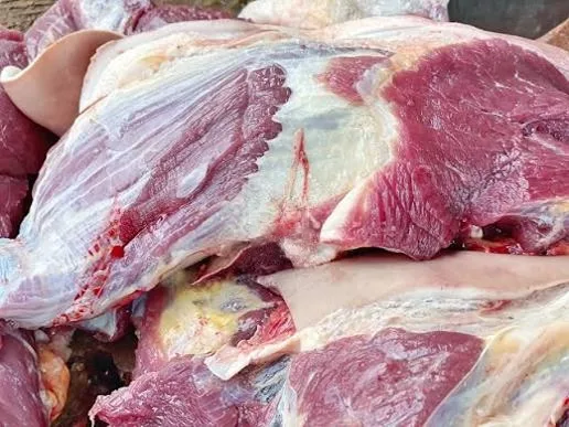 Cow meat