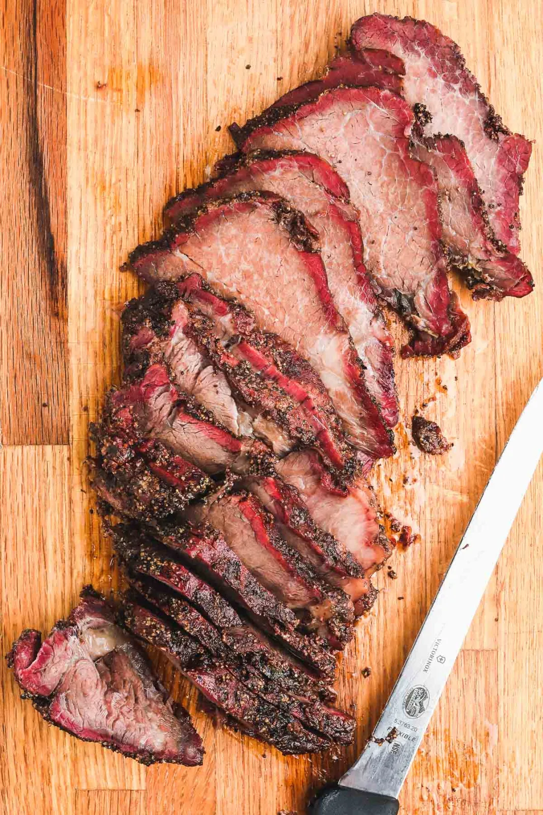 Smoked cow meat
